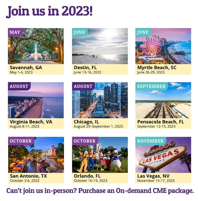 Join us in 2023 for CME!