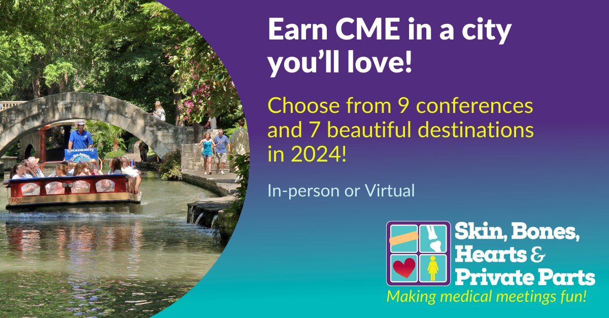Earning Continuing Medical Education | Skin Bones CME
